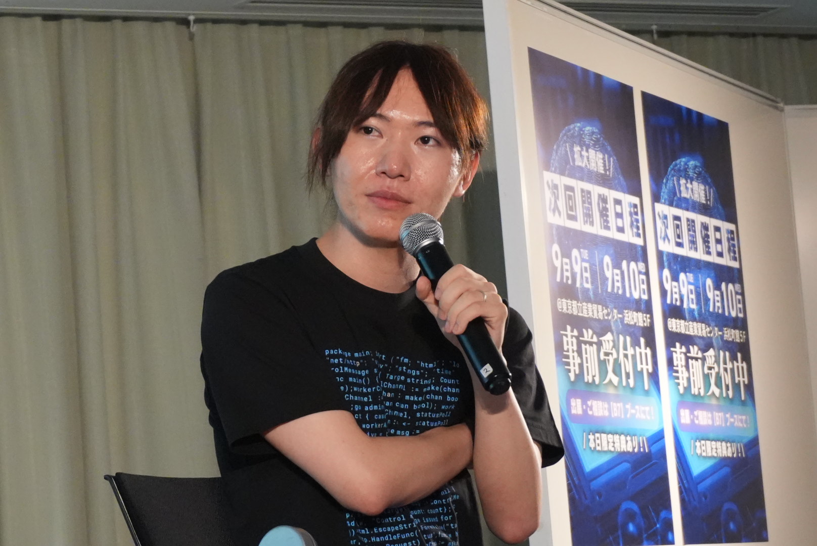 出展ブースの様子